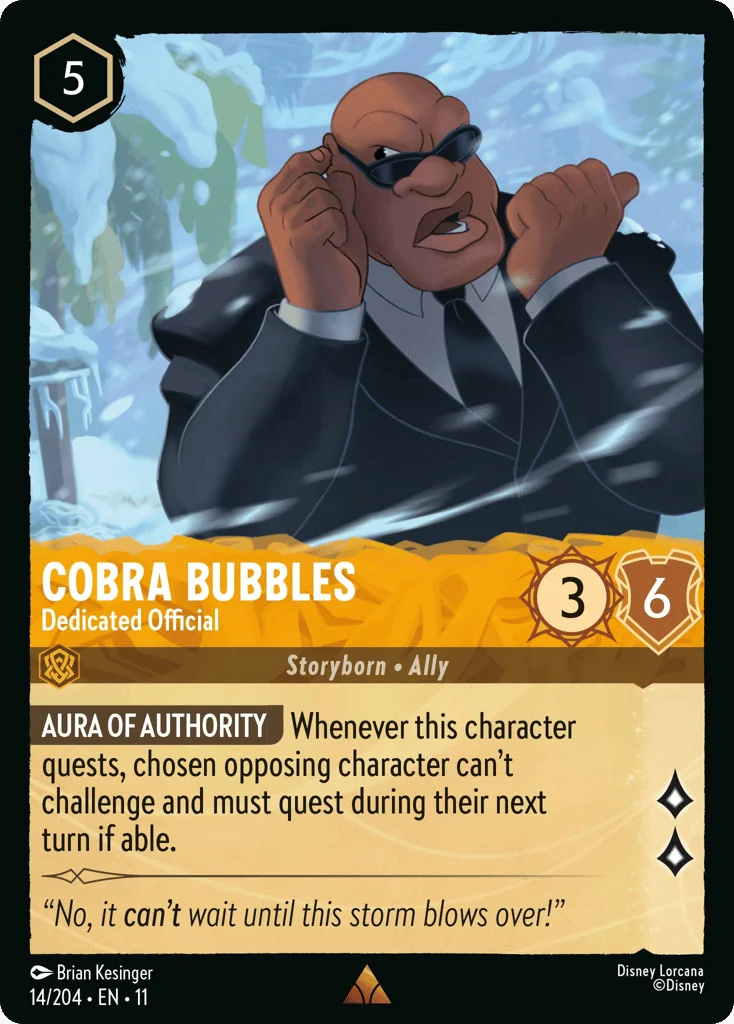 Cobra Bubbles - Dedicated Official · Winterspell