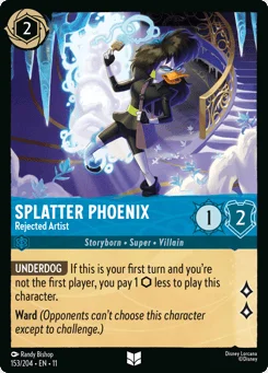 Splatter Phoenix - Rejected Artist