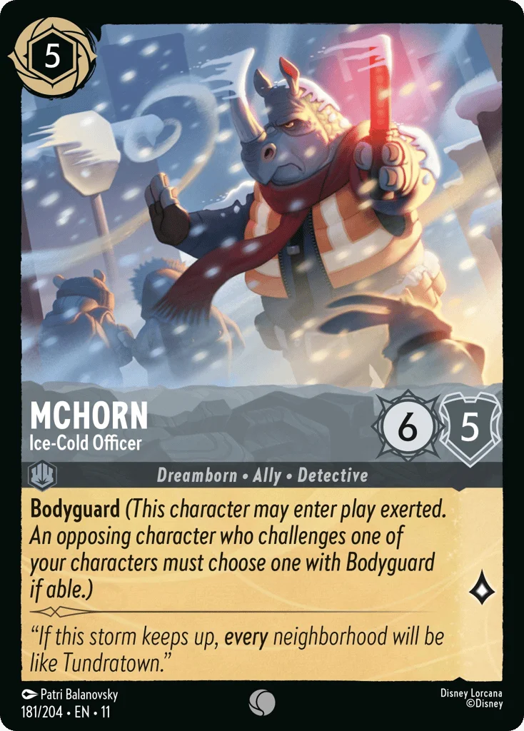 McHorn - Ice-Cold Officer · Winterspell