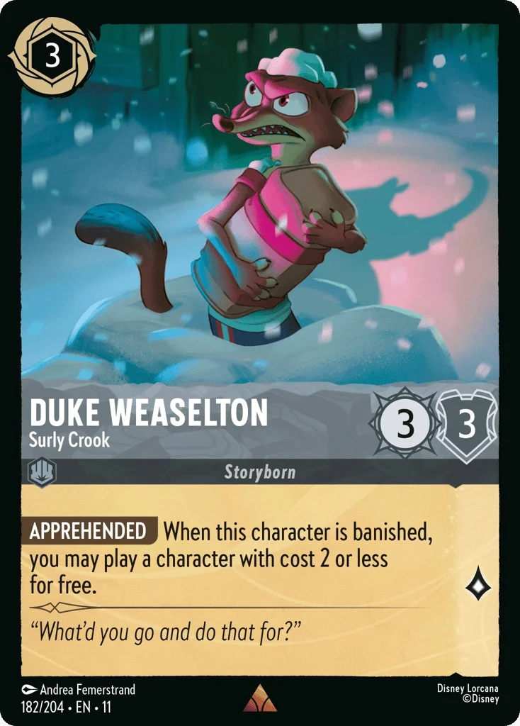 Duke Weaselton - Surly Crook · Winterspell