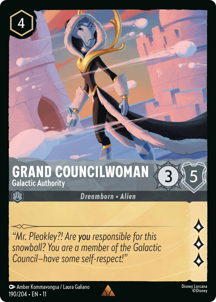 Grand Councilwoman - Galactic Authority · Winterspell