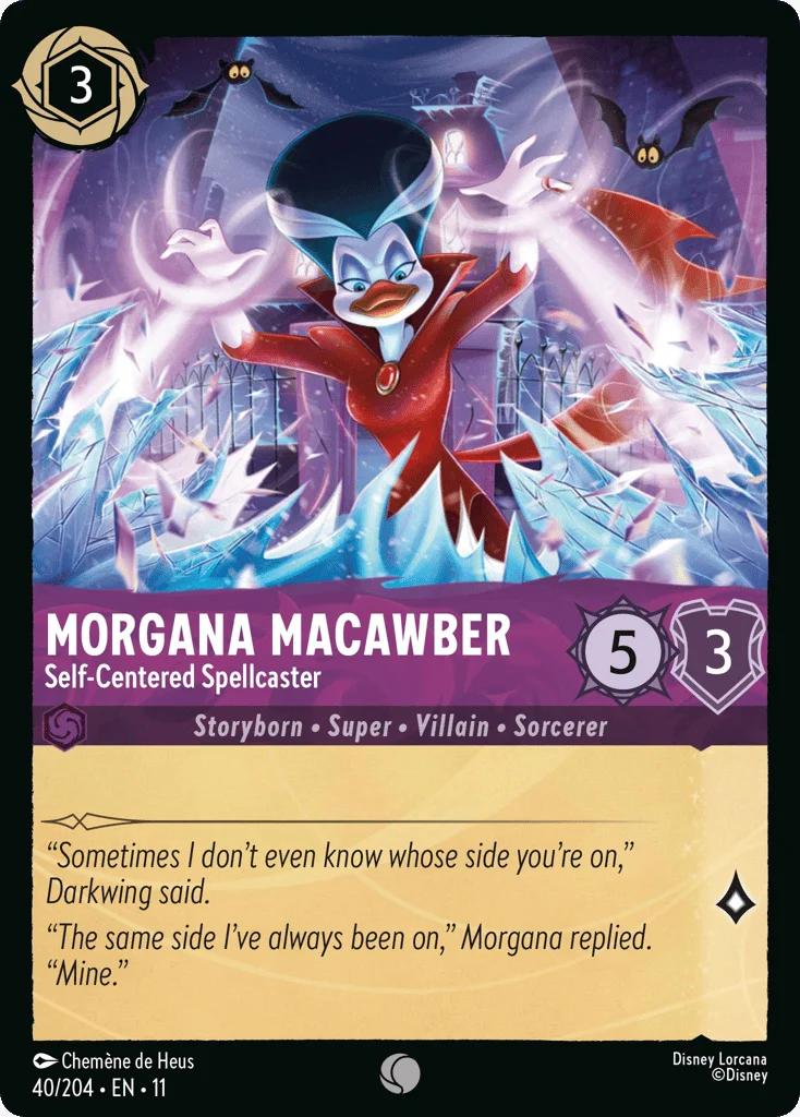 Morgana Macawber - Self-Centered Spellcaster · Winterspell