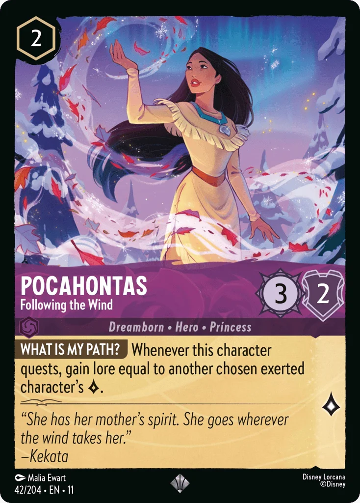 Pocahontas - Following the Wind · Winterspell