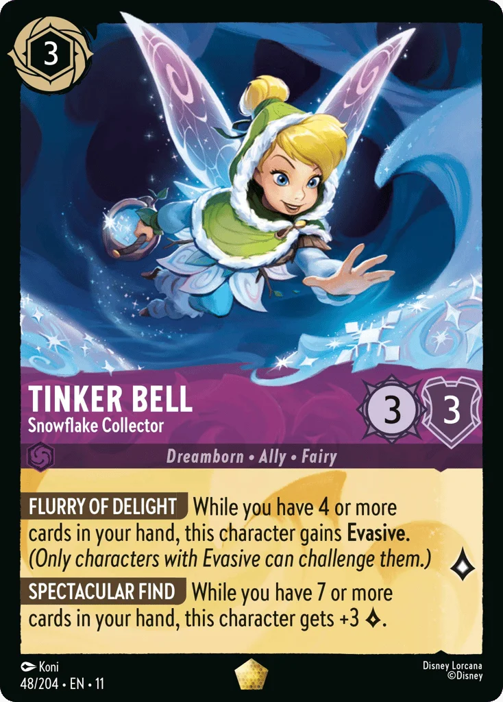 Tinker Bell - Snowflake Collector · Winterspell