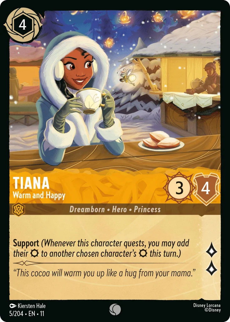 Tiana - Warm and Happy · Winterspell