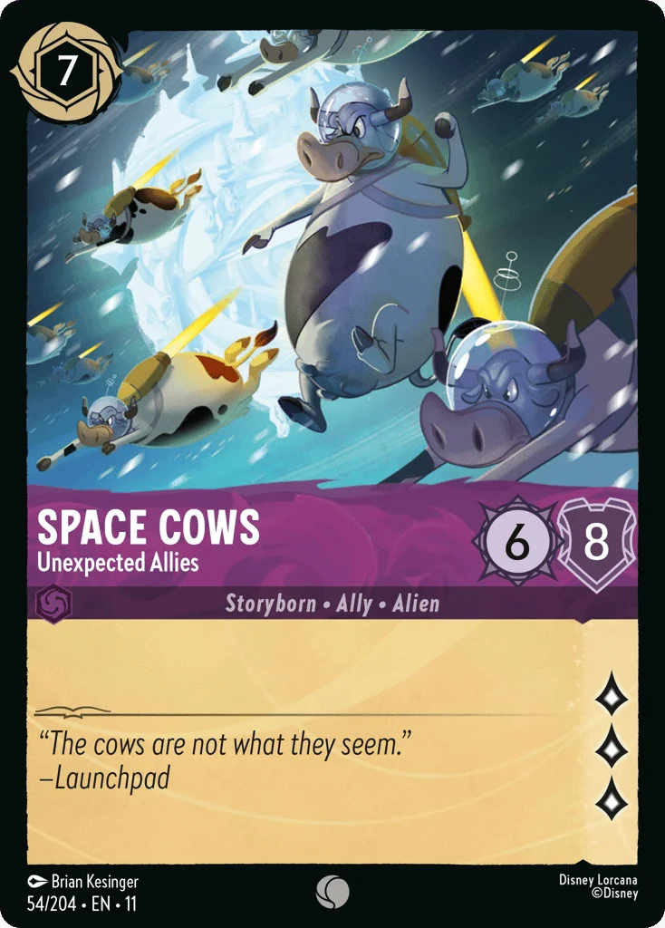 Space Cows - Unexpected Allies · Winterspell