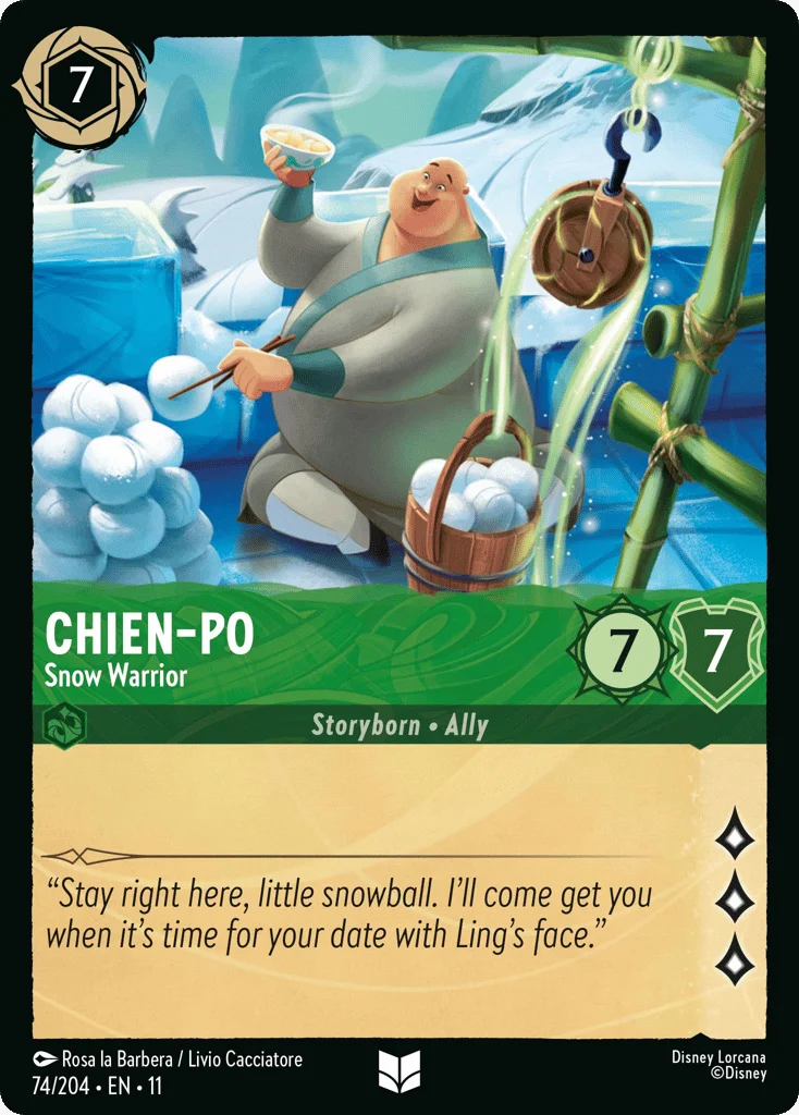 Chien-Po - Snow Warrior · Winterspell