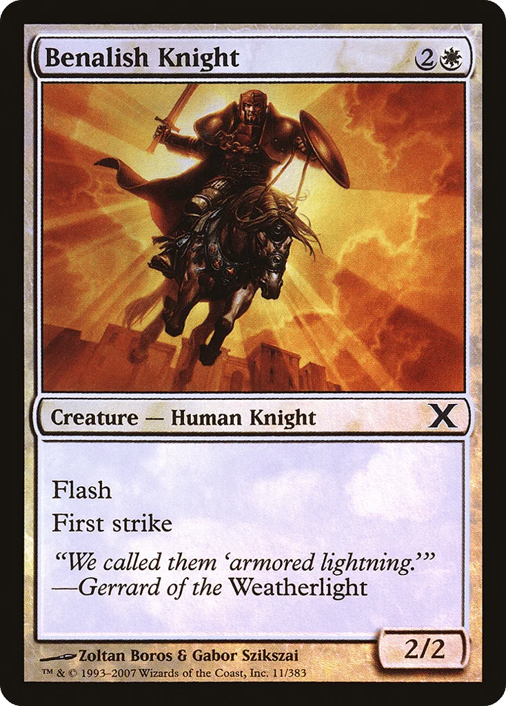 Benalish Knight · Tenth Edition