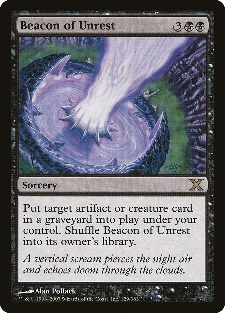 Beacon of Unrest · Tenth Edition