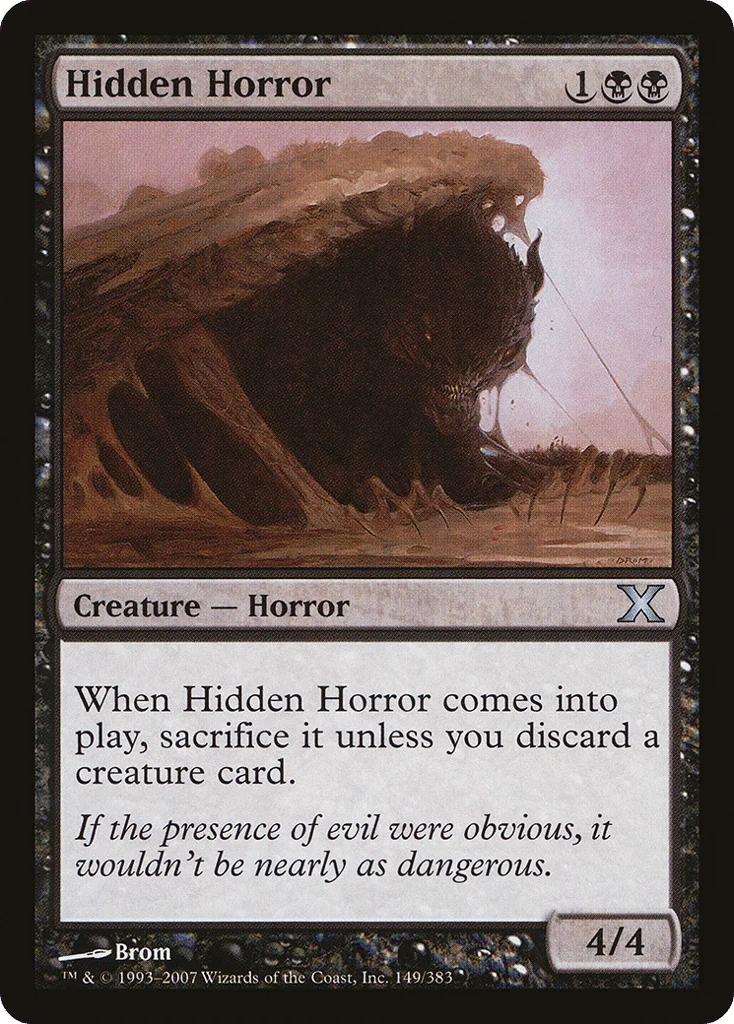 Hidden Horror · Tenth Edition