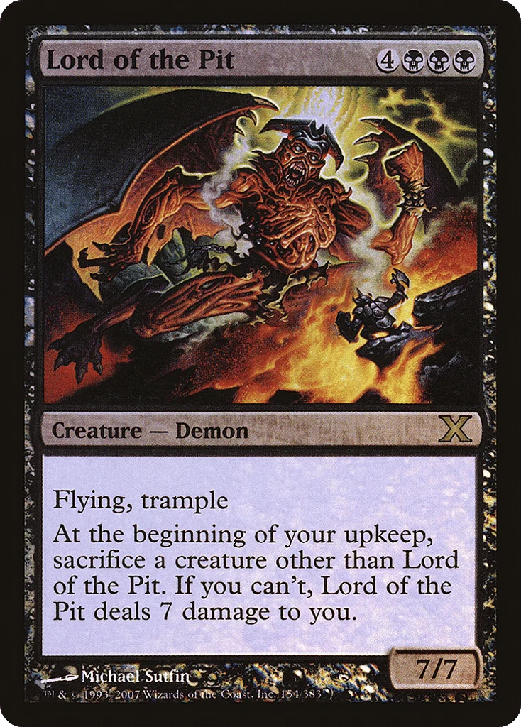 Lord of the Pit · Tenth Edition