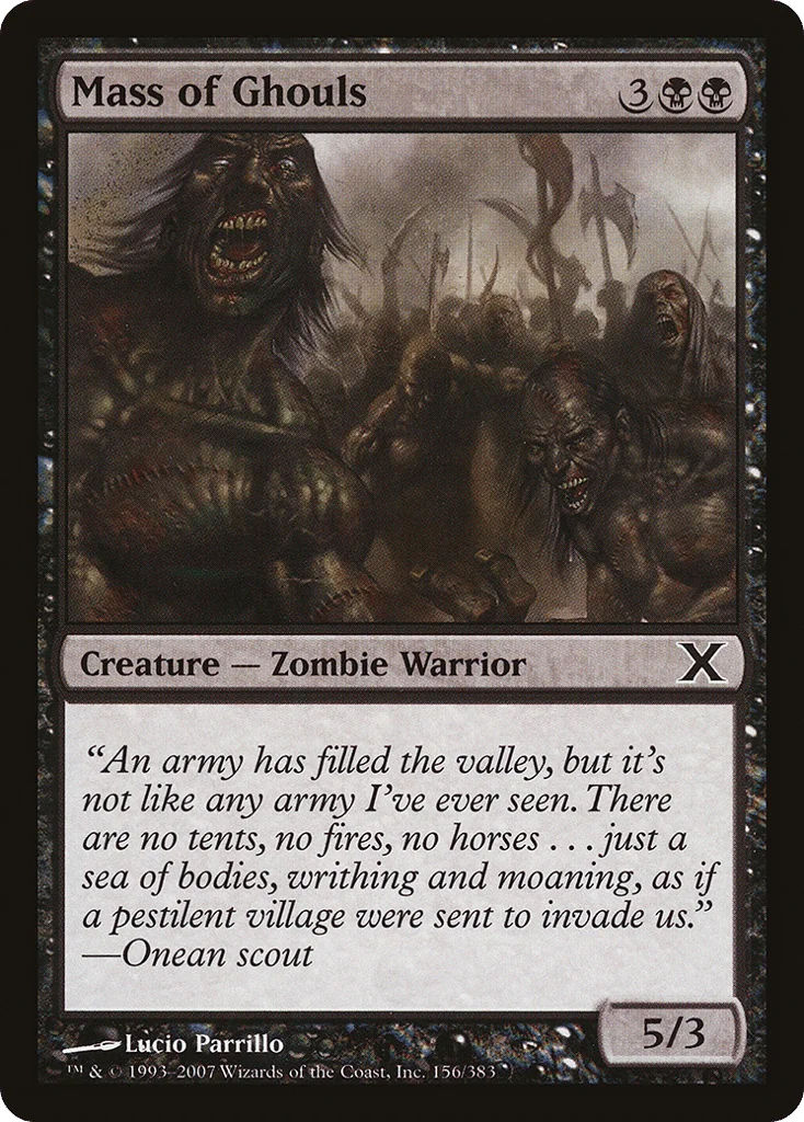 Mass of Ghouls · Tenth Edition
