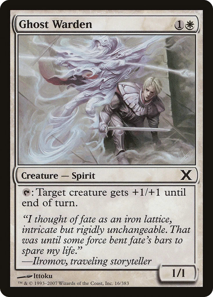 Ghost Warden · Tenth Edition