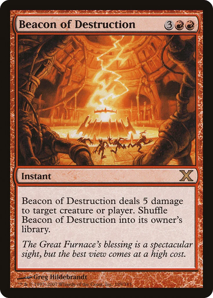 Beacon of Destruction · Tenth Edition