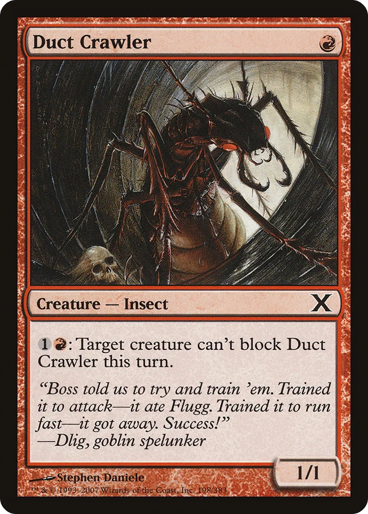 Duct Crawler · Tenth Edition