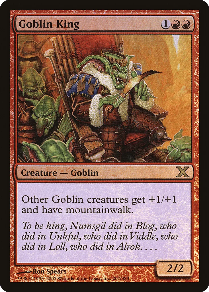 Goblin King · Tenth Edition