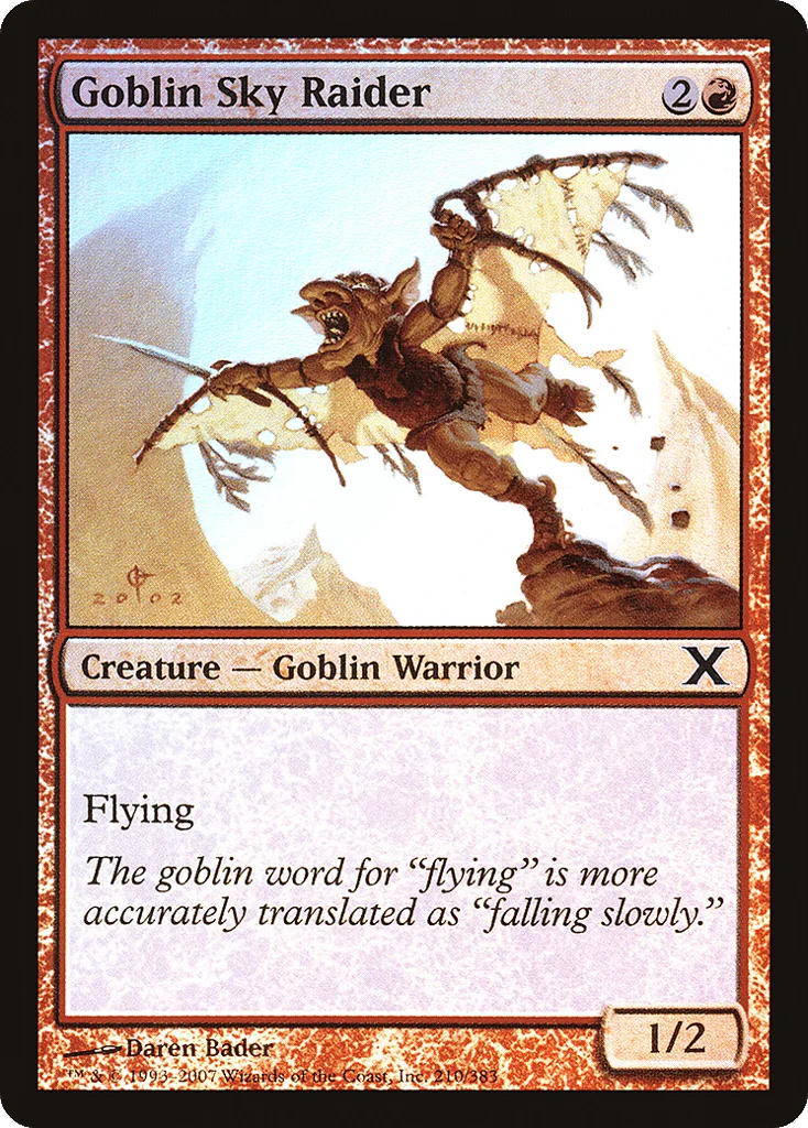 Goblin Sky Raider · Tenth Edition