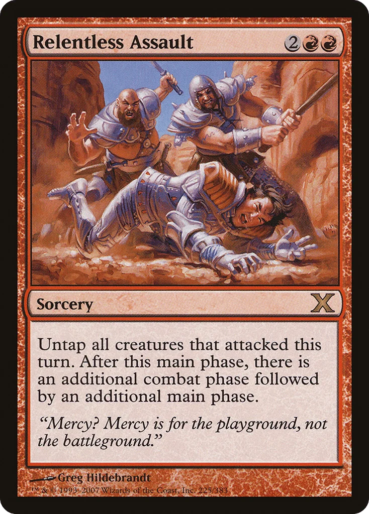 Relentless Assault · Tenth Edition