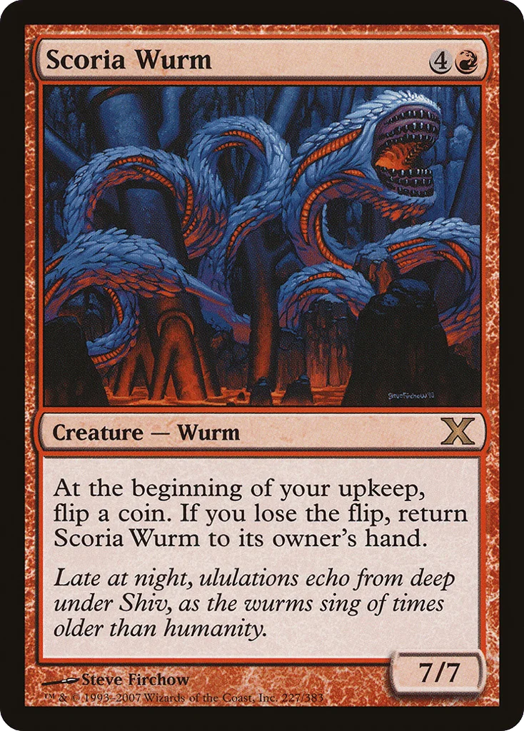 Scoria Wurm · Tenth Edition