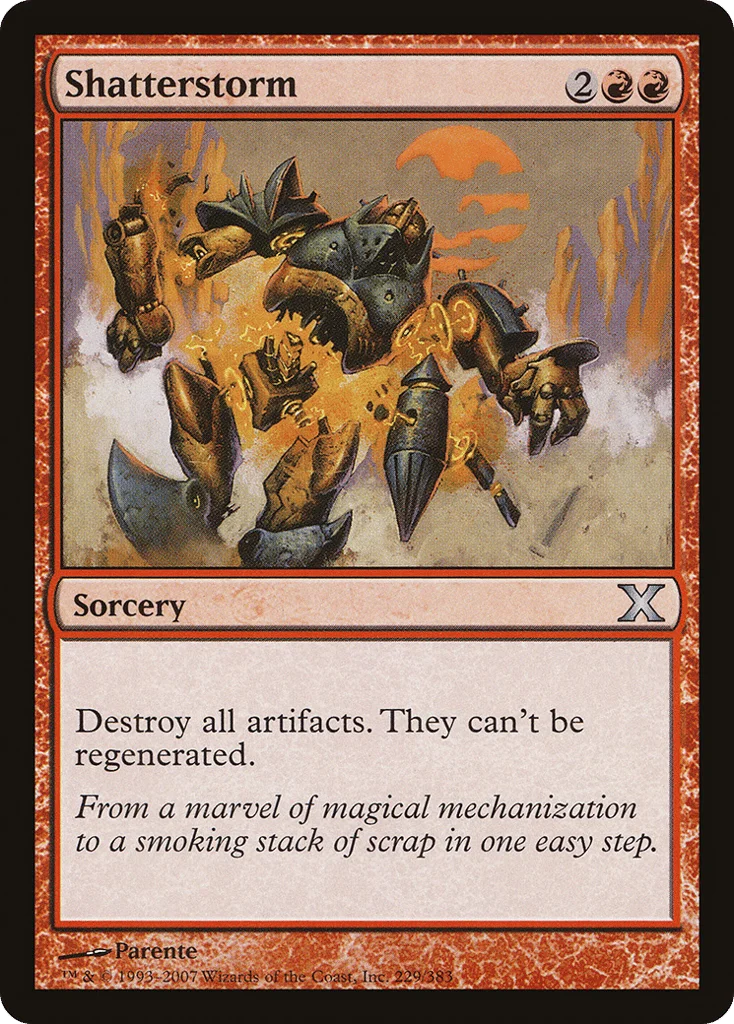 Shatterstorm · Tenth Edition