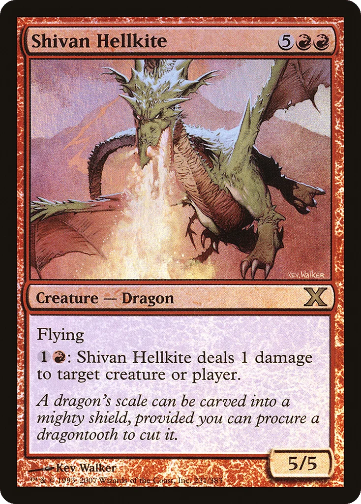 Shivan Hellkite · Tenth Edition