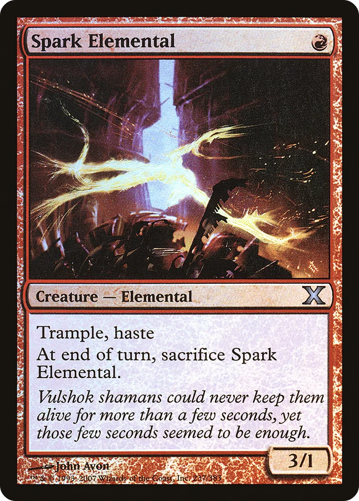 Spark Elemental · Tenth Edition