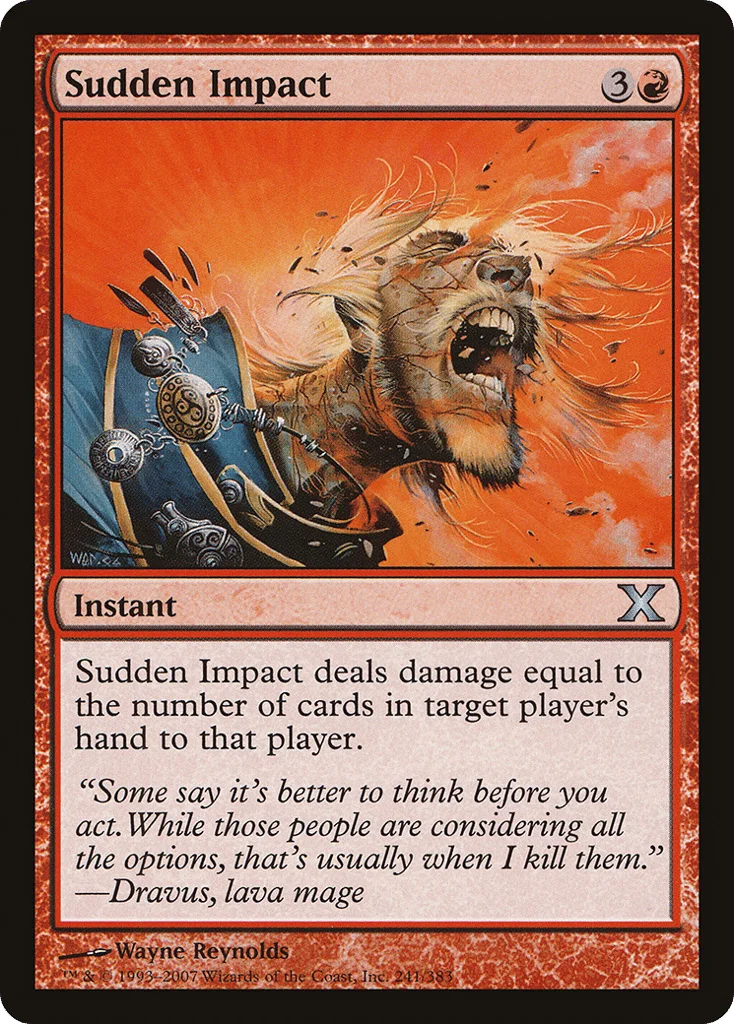 Sudden Impact · Tenth Edition