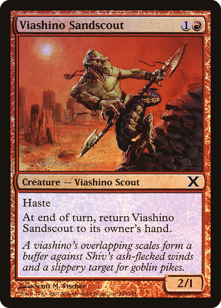 Viashino Sandscout · Tenth Edition
