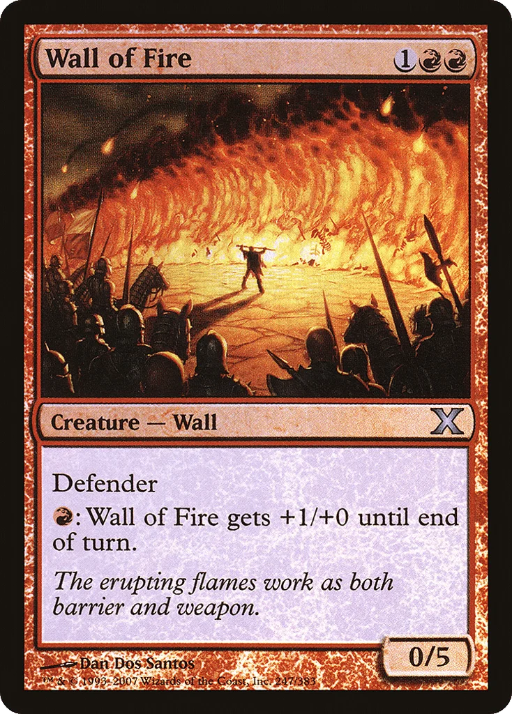 Wall of Fire · Tenth Edition