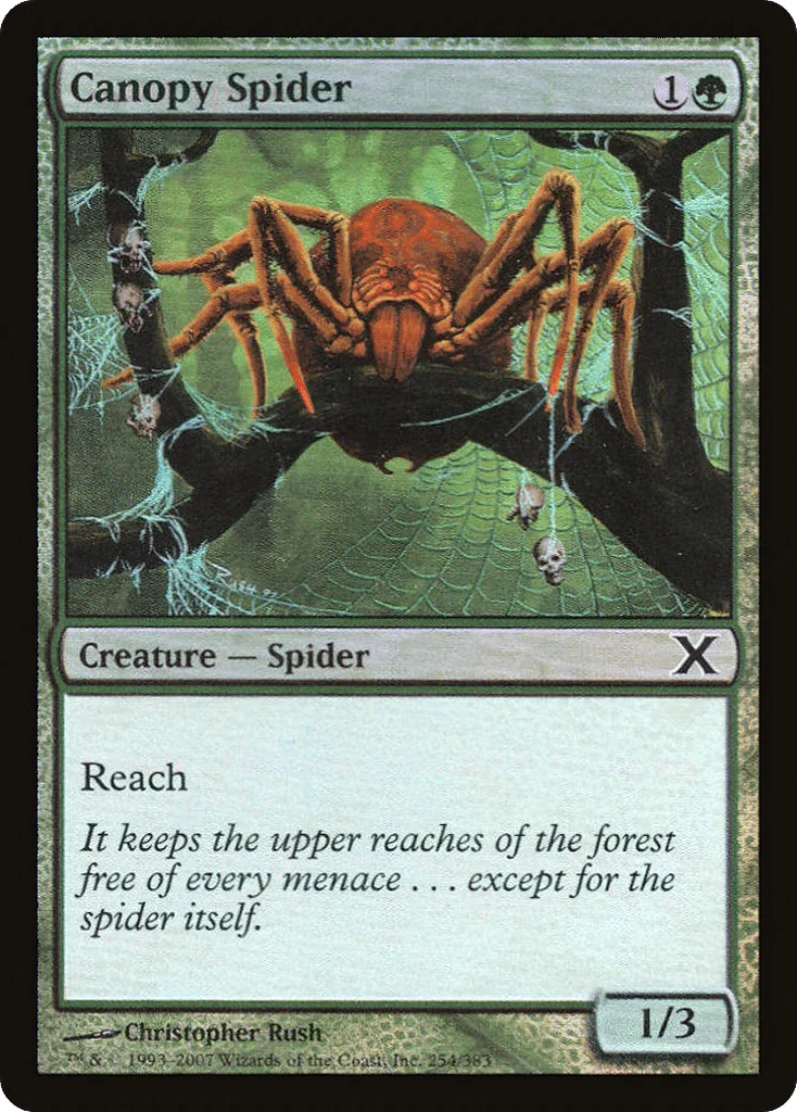 Canopy Spider · Tenth Edition