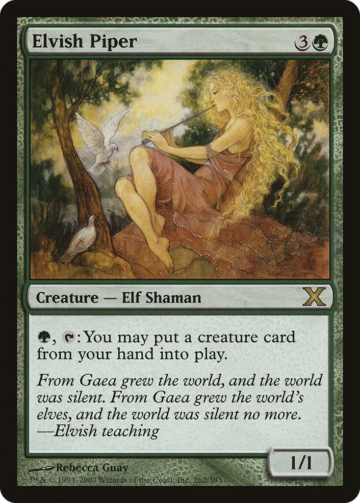 Elvish Piper · Tenth Edition