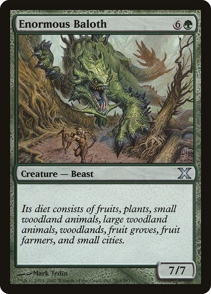 Enormous Baloth · Tenth Edition
