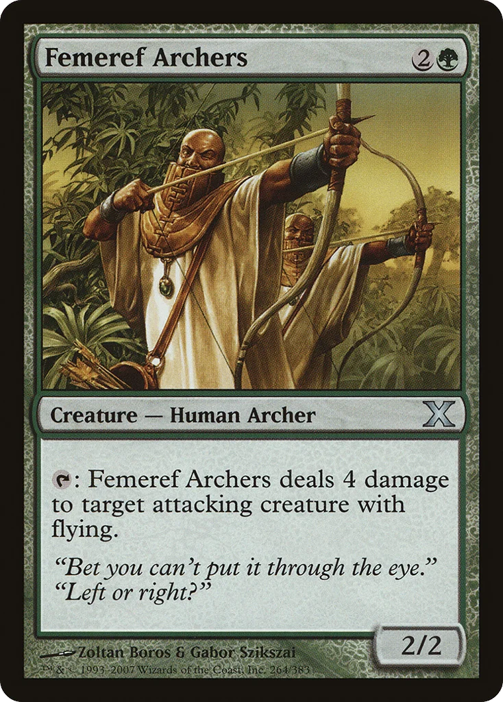 Femeref Archers · Tenth Edition