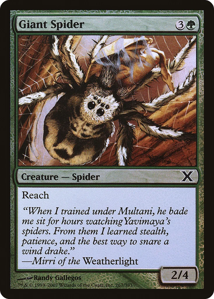 Giant Spider · Tenth Edition