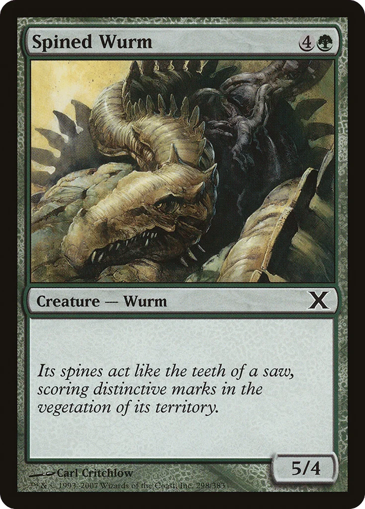Spined Wurm · Tenth Edition