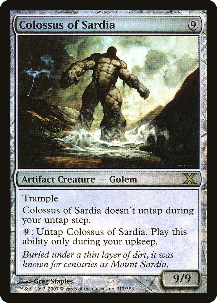 Colossus of Sardia · Tenth Edition