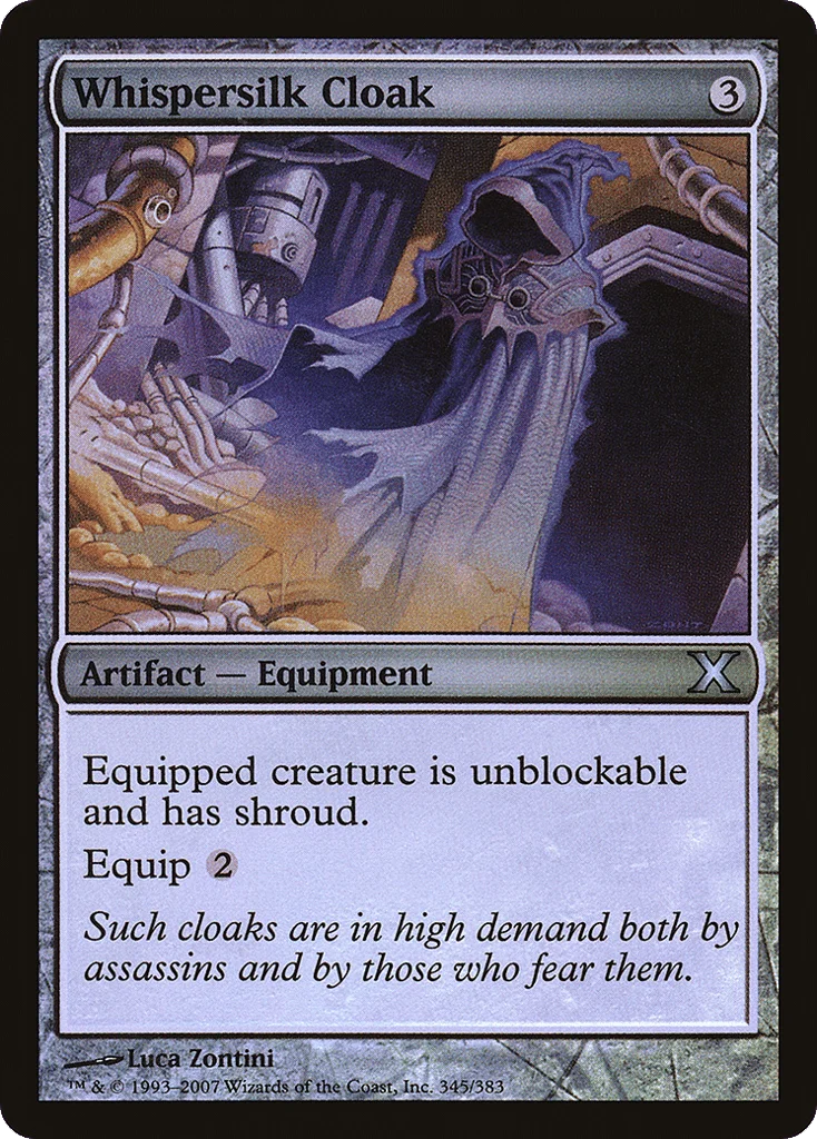 Whispersilk Cloak · Tenth Edition