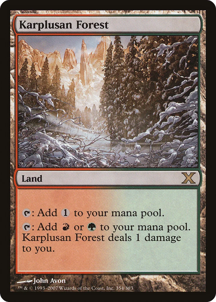 Karplusan Forest · Tenth Edition