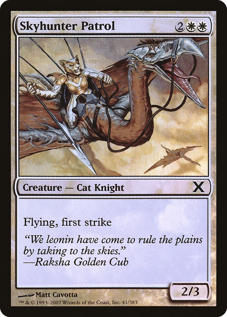 Skyhunter Patrol · Tenth Edition