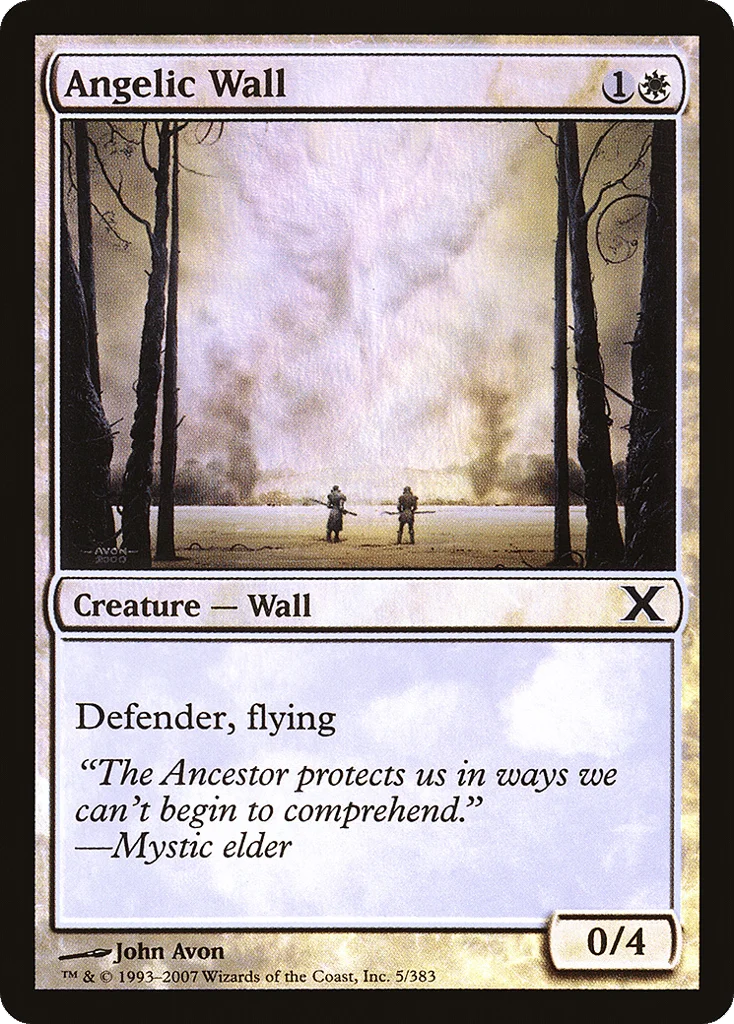 Angelic Wall · Tenth Edition