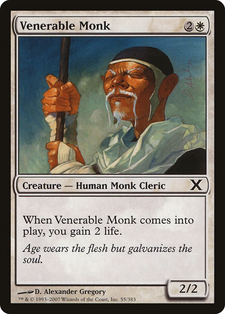Venerable Monk · Tenth Edition