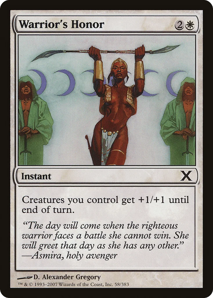 Warrior's Honor · Tenth Edition