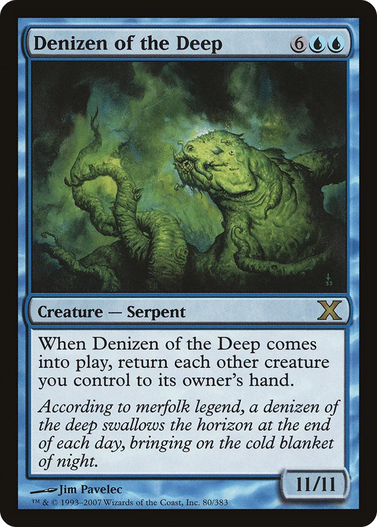 Denizen of the Deep · Tenth Edition