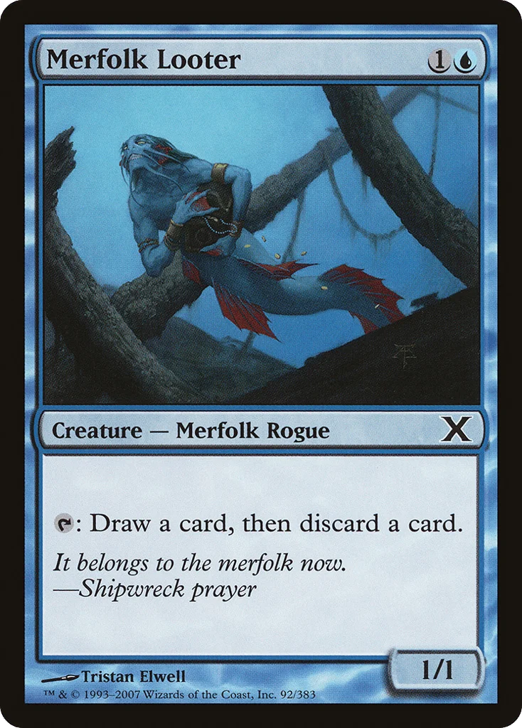 Merfolk Looter · Tenth Edition