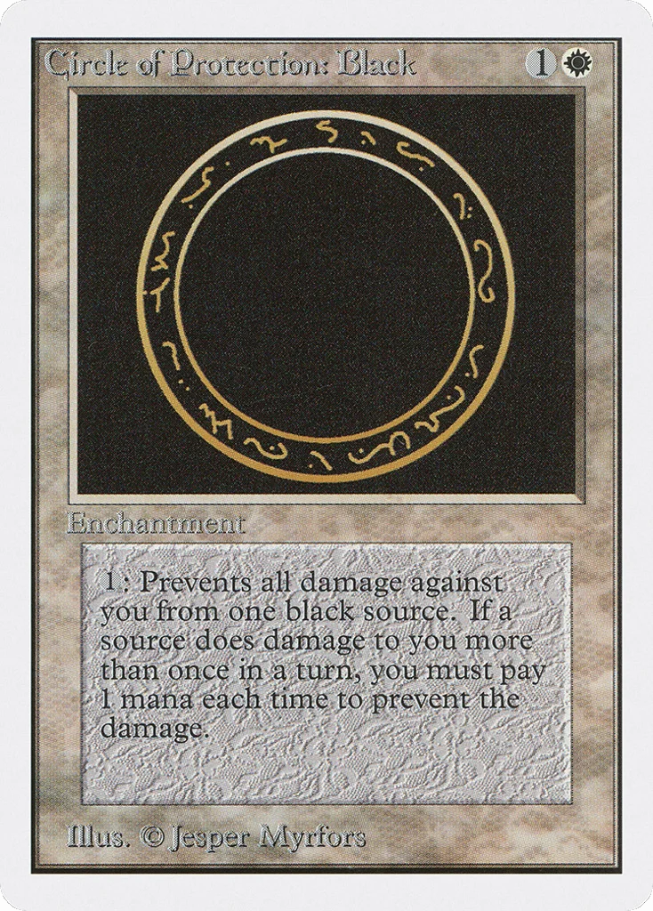 Circle of Protection: Black · Unlimited Edition