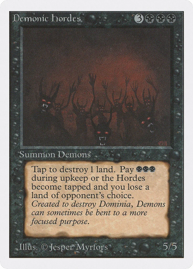 Demonic Hordes · Unlimited Edition