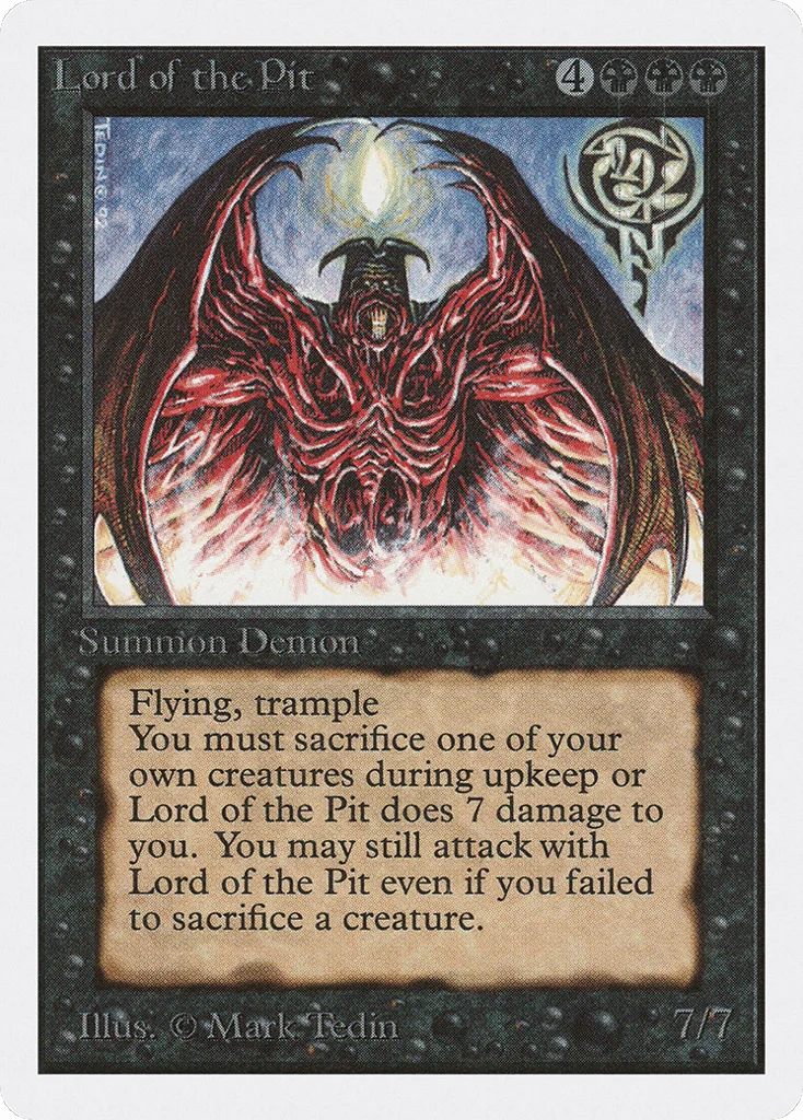 Lord of the Pit · Unlimited Edition