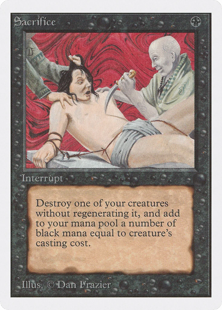 Sacrifice · Unlimited Edition