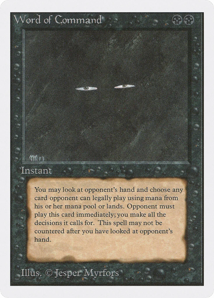 Word of Command · Unlimited Edition