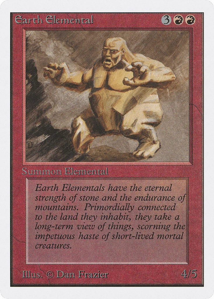 Earth Elemental · Unlimited Edition